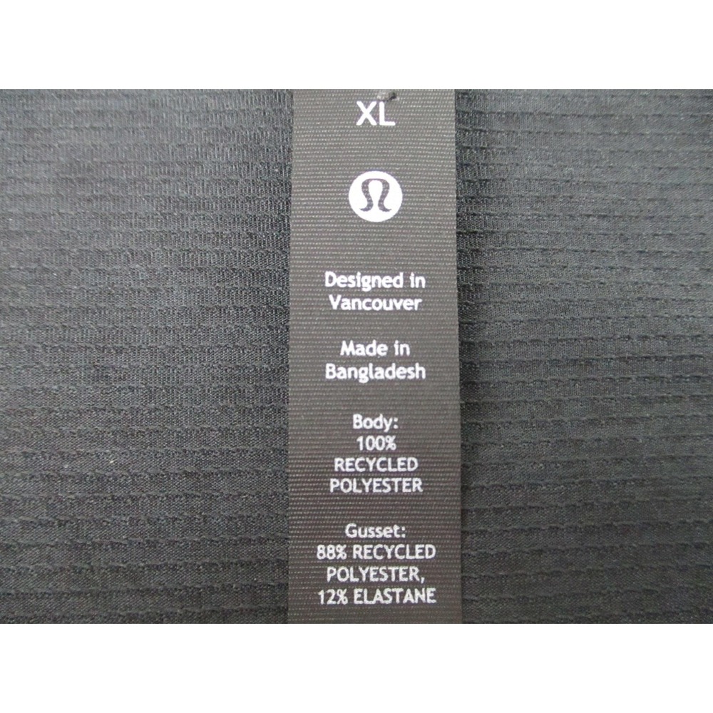Lululemon Shirt Mens XL Short Sleeve Athletic Pocket Recycled Polyester LM3EIOS - Picture 2 of 8